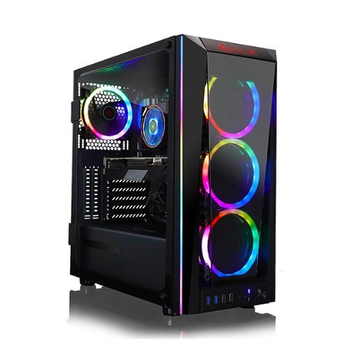 CLX - SET Gaming Desktop - AMD Ryzen 7 3800X - 32GB Memory - NVIDIA GeForce RTX 3090 - 3TB HDD + 480GB SSD - Black
