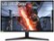 LG - UltraGear 27” IPS QHD 144Hz 1ms G-SYNC Compatible Gaming Monitor with HDR (HDMI, DisplayPort) - Black-Front_Standard