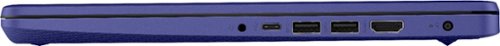 HP 14 Laptop - Intel Celeron - 4GB Memory - 64GB eMMC - Indigo Blue SHOP ONLINE