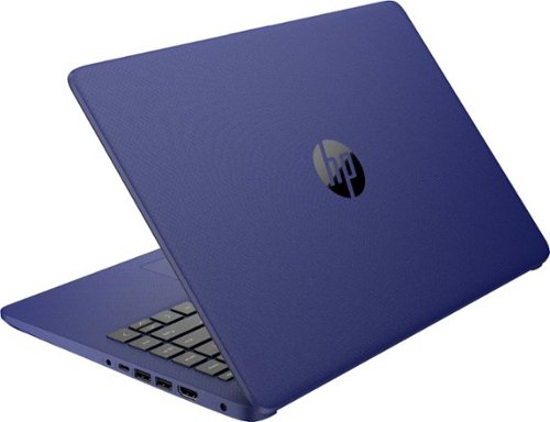 HP 14 Laptop - Intel Celeron - 4GB Memory - 64GB eMMC - Indigo Blue WORLDWIDE DELIVERY