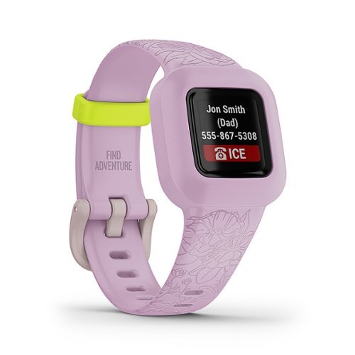 Garmin vivofit jr. 3 Kids Fitness Activity Tracker - Lilac Floral HOW TO BUY