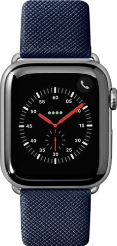 LAUT - Prestige Band for Apple Watch 42mm, 44mm and Series 7, 45mm - Indigo