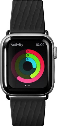 LAUT - Active 2.0 Watch Band for Apple Watch 38mm, 40mm and Series 7, 41mm - Black
