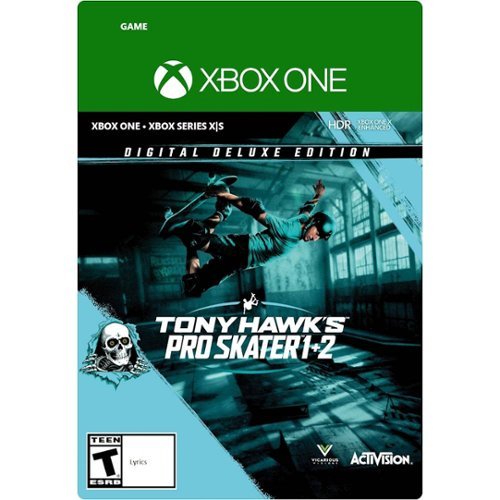 Tony Hawk's Pro Skater 1 + 2 Deluxe Edition - Xbox Series X, Xbox Series S, Xbox One-Front_Standard 
