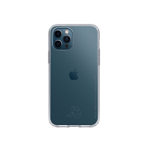 Nimble - Disc Soft Shell Case for Apple iPhone 12/12 Pro - Clear