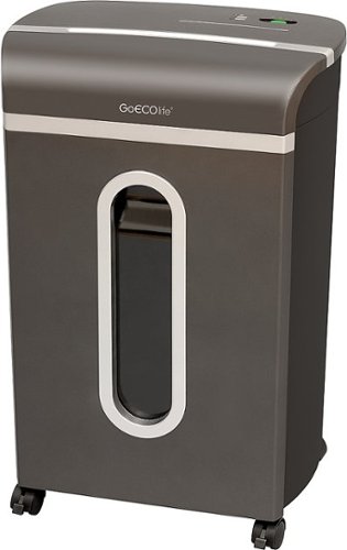GoECOlife Platinum Series: 12-Sheet Crosscut Shredder - Gray