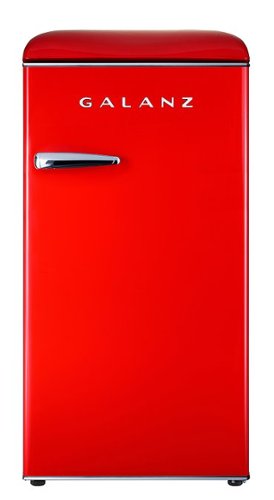 Galanz - Retro 3.3 Cu. Ft Mini Fridge - Red-Front_Standard 