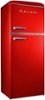 Galanz - Retro 10 Cu. Ft Top Freezer Refrigerator - Red-Alt_View_Standard_3