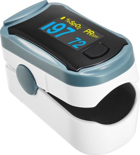 Insignia™ Pulse Oximeter with Digital Display - White HOW TO BUY
