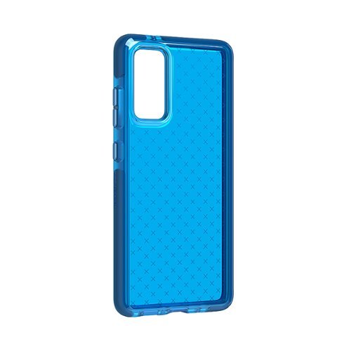 Tech21 Evo Check Hard Shell Case for Samsung Galaxy S20 FE - Blue GLOBAL SHIPPING
