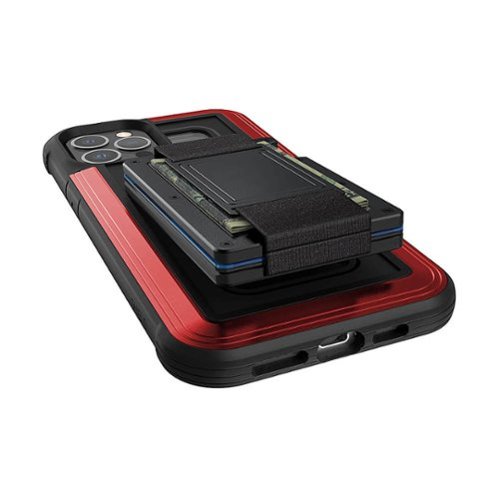 Raptic - Shield Wallet for iPhone 12 Pro Max - Red-Alt_View_Standard_14 