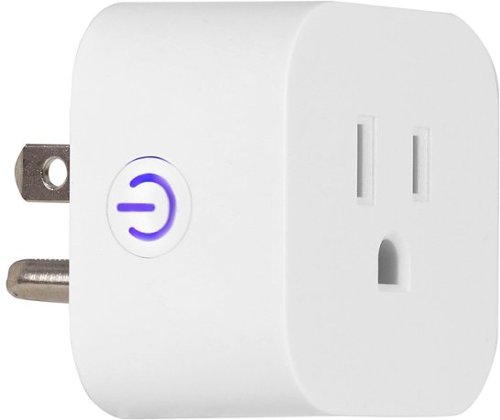 Enbrighten Wi-Fi Smart Micro Indoor Plug-in White - White