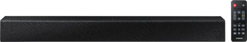 Samsung - 2.0-Channel Soundbar with Built-in Subwoofer and Dolby Audio - Black