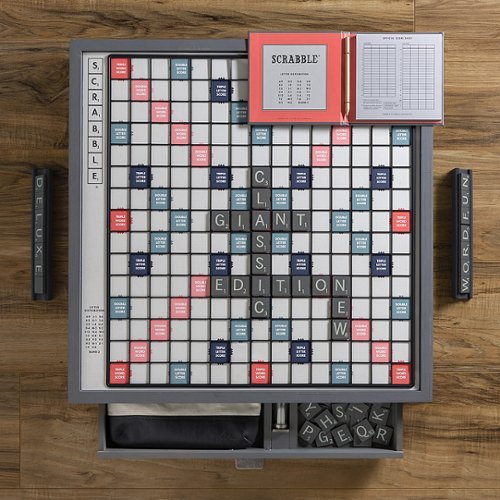 Winning Solutions - Scrabble Giant Deluxe Designer Edition Board Game-Front_Standard 