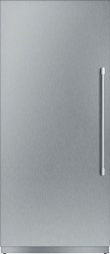 Thermador - Freedom Collection 19.4 Cu. Ft. Frost-Free Smart Upright Freezer with internal Ice Maker - Custom Panel Ready
