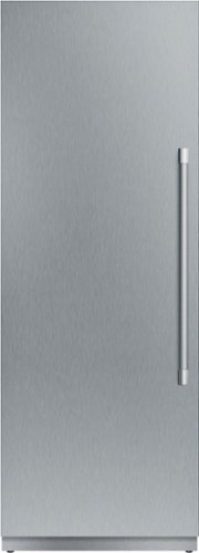 Thermador - Freedom Collection 15.8 Cu. Ft. Frost-Free Smart Upright Freezer with Internal Ice Maker - Custom Panel Ready