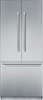 Thermador - Freedom Collection 19.4 Cu. Ft. French Door Built-In Smart Refrigerator with Professional Series Handles - Silver-Front_Standard
