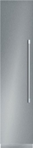 Thermador - Freedom Collection 8.6 Cu. Ft. Frost-Free Smart Upright Freezer with Internal Ice Maker - Custom Panel Ready