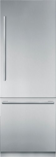 Thermador - Freedom Collection 16 Cu. Ft. Bottom Freezer Built-in Smart Refrigerator - Custom Panel Ready