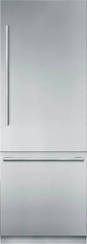 Front. Thermador - Freedom Collection 16 Cu. Ft. Bottom Freezer Built-in Smart Refrigerator - Custom Panel Ready.