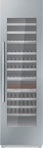 Thermador - Freedom Collection 92-Bottle Built-In Dual Zone Wine Cooler - Custom Panel Ready