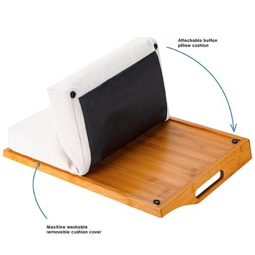 Rossie Home Bamboo Lap Tray for 15.6 Laptop - Natural WHERE TO BUY
