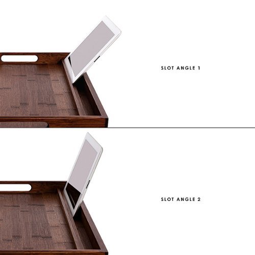 Rossie Home Media Bed Tray for 17.3 Laptop or Tablet - Bamboo Espresso HOW TO BUY