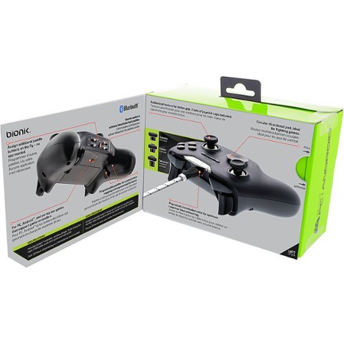 Bionik Vulkan Advanced Wireless Controller with Programmable Buttons for PC, Android - Black HOW TO BUY