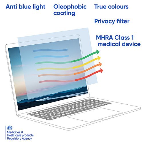 Ocushield Anti Blue Light Screen Protector for 13 Macbook Pro WORLDWIDE DELIVERY
