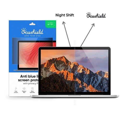 Ocushield Anti Blue Light Screen Protector for 13 Macbook Pro GLOBAL SHIPPING