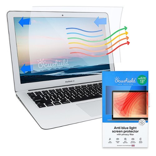 Ocushield Anti Blue Light Screen Protector for 13 Macbook Air INTERNATIONAL SHIPPING