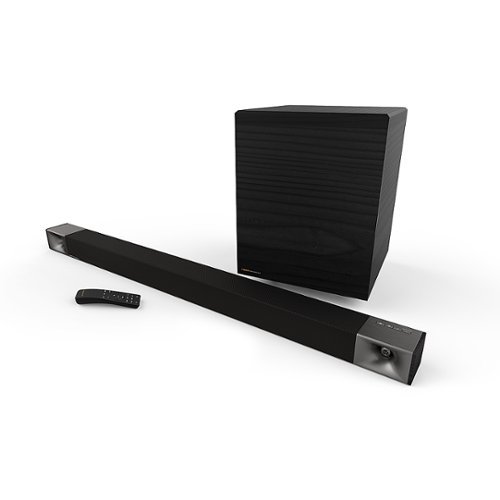 Klipsch - Cinema 800 3.1 48" Dolby Atmos Sound Bar System with Wireless Pre-Paired 10" Subwoofer - Black