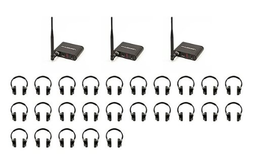 VocoPro - SilentDisco-325 Karaoke System - Black-Front_Standard 