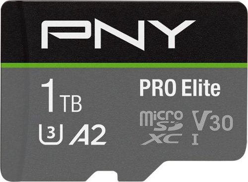Image of PNY - 1TB PRO Elite Class 10 U3 V30 microSDXC Flash Memory Card