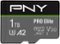 PNY - 1TB PRO Elite Class 10 U3 V30 microSDXC Flash Memory Card-Front_Standard