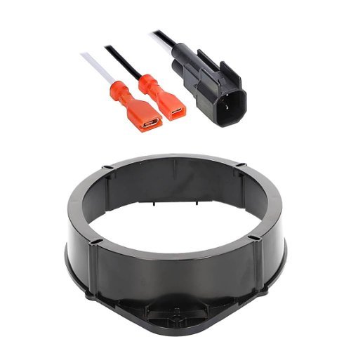Metra - Front Speaker Adapter Kit for 2014-2020 GM Vehicles - Black