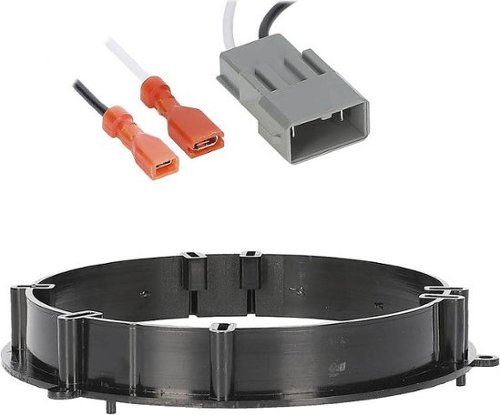 Metra Speaker Mount Kit for Select 1997-2007 Honda Vehicles - Black GLOBAL SHIPPING