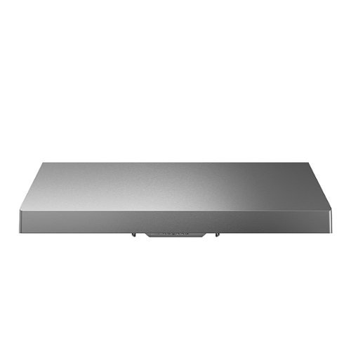 Zephyr - Tempest I 48 in. 650 CFM Under Cabinet Mount Range Hood with LED Light in Stainless Steel - Stainless steel