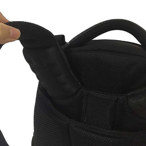 Swissdigital Design Neptune SV Massage Backpack - Black GLOBAL SHIPPING