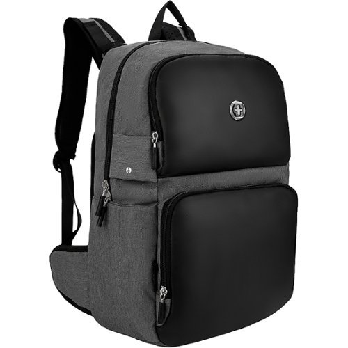 Swissdigital Design - Empere TM Massage Backpack - Grey / Black