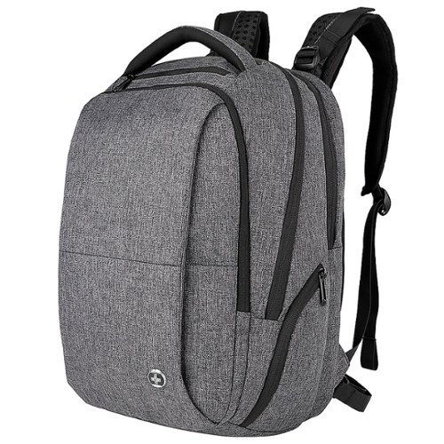 Swissdigital Design Zion Massaging Backpack - Charcoal HOW TO BUY