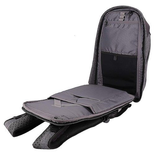 Swissdigital Design Cosmo 3.0 Massage Backpack - Gray and Black GLOBAL SHIPPING