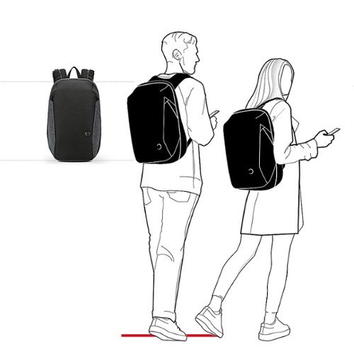 Swissdigital Design Cosmo 3.0 Massage Backpack - Gray and Black WHERE TO BUY