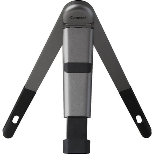 Twelve South Compass Pro Adjustable Portable Tablet Stand - Silver WORLDWIDE DELIVERY