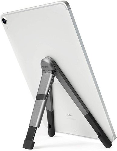 Twelve South Compass Pro Adjustable Portable Tablet Stand - Silver GLOBAL SHIPPING