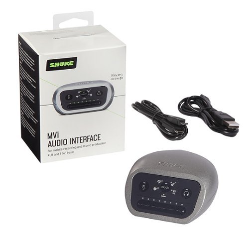 Shure MVI-DIG Portable Digital Audio USB Interface WORLDWIDE DELIVERY