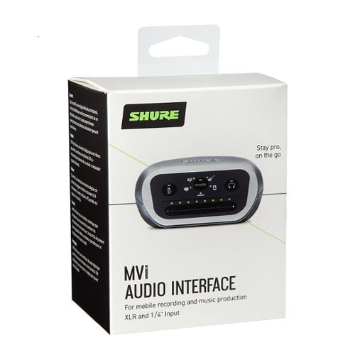 Shure MVI-DIG Portable Digital Audio USB Interface GLOBAL SHIPPING
