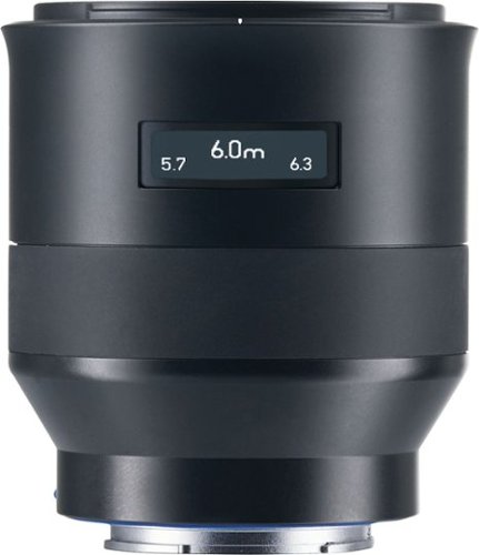 ZEISS - Batis 85mm f/1.8 Short-Telephoto Camera Lens for Full-frame Sony E-Mount Mirrorless Cameras - Black