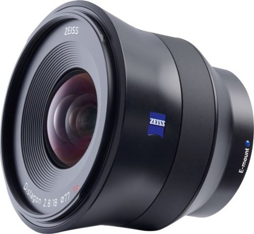 ZEISS - Batis 18mm f/2.8 Ultra Wide-angle Camera Lens for Full-frame Sony E-Mount Mirrorless Cameras - Black