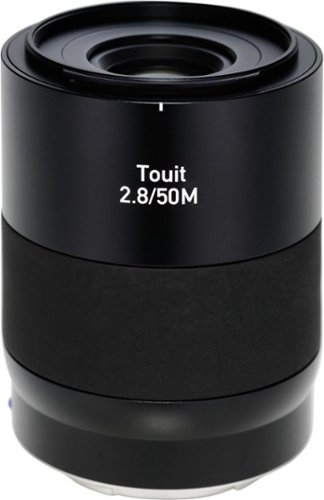 ZEISS - Touit 50mm f/2.8 Short-Telephoto, 1:1 Macro Camera Lens for APS-C Sony E-Mount Mirrorless Cameras - Black